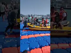 Easy Install Chemical Corrosion Resistant PE Pontoons Boast Excellent Stability