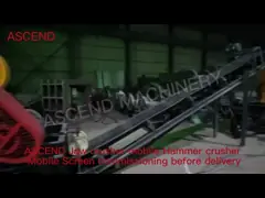 Big Capacity 80 90 100tph PC1000x1000 PC1300x1200 Models Gypsum Rock Coke Mobile Hammer Crusher Mill By Diesel Driven