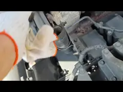 Использованный экскаватор Komatsu с двигателем Komatsu SAA6D107E-2 video