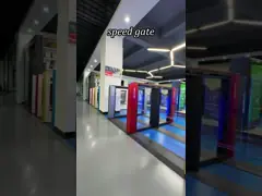 Slim Speed Gate Access Control Turnstile For Office Buildings Scenic Spots Magnetic Turnstile