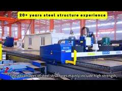Customizable Automated Steel Structure Warehouse Workshop