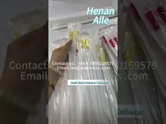 Катетер Nelaton катетера ISO CE медицинским устранимым покрытый силиконом с нормальными глазами video