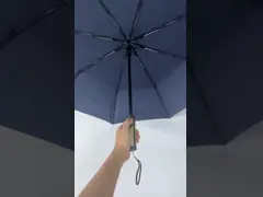 Full Automatic Folding Travel Umbrella With Electirc Switch 23 Inches Coverage Compact Umbrella For Travel video