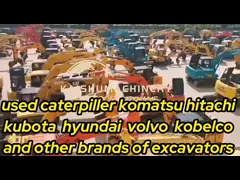 Оригинальный использованный Doosan Dh210w-9 колесный экскаватор 21 тонны в Шанхае video