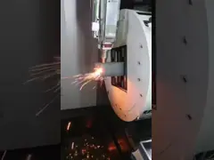 11-25 KVA Gantry Type Metal Laser Cutting Machine With Schneider Servo Motor And Water Cooling