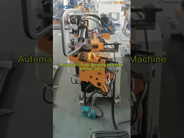高負荷質量 完全自動パイプ折り機 DW50CNC-2A1S 直角型・丸型パイプ