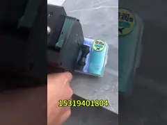 Легкий 2,54 см портативный принтер для пластиковых пакетов с печатью логотипа и 1-15 цифр серийного номера Countin video