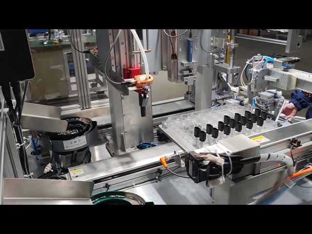 Car Air Conditioning Pipe Valve Core Assembly Machine Manufacturing OMRON Certificated