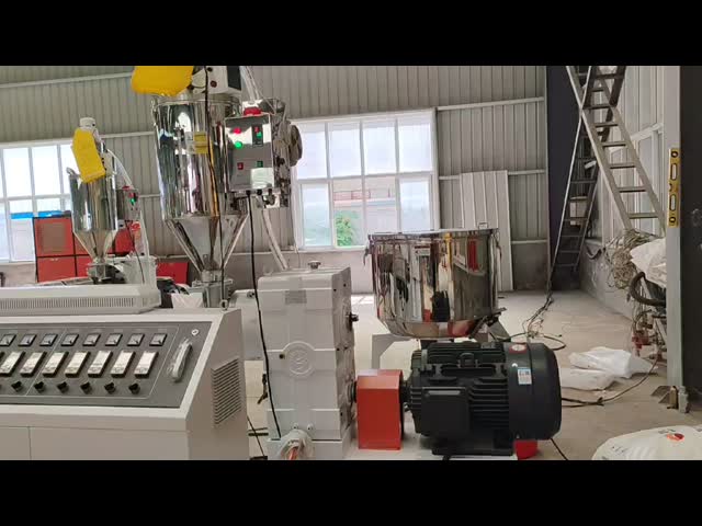 45kw モーター パワー 2 ストランド滴滴灌 / 波紋管生産ライン