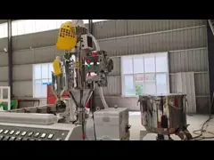 100 линий/год Прецизионная пластиковая экструдерная машина с профилем низкий уровень шума video