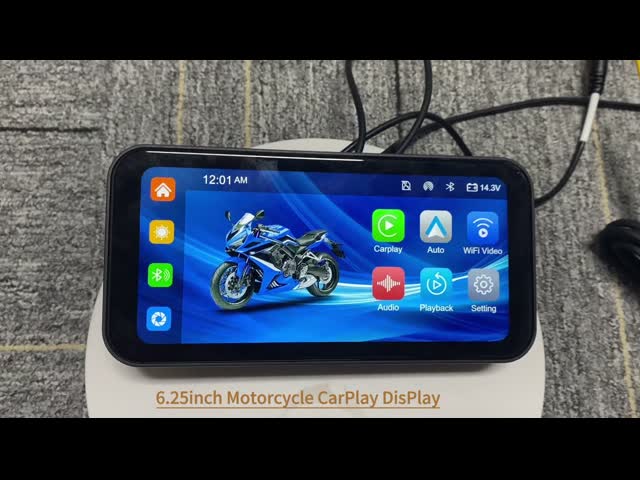 5インチ防水バイクナビゲーターデバイス,ポータブルカーGPSナビゲーションシステム マルチメディアサポート