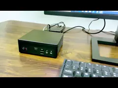 Intel Core I7 1260P Iris Xe Graphics Gaming PC Single LAN Three Display Mini Computer