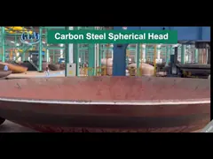 Custom Larger Carbon Steel Spherical Dish Head, Reactors Dished heads