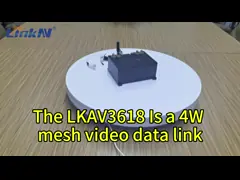 UAV Data Link IP MESH Relay 20km AES Encryption Dual-Antenna SMA Female 82Mbps High Data Rate