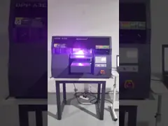 Ультрафиолетовая цилиндровая печатная машина для бутылок цифровые струйные принтеры с высокоразрешимой печатной головкой video