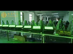 Светодиодный городской цвет IP65 RGBW 4in1 Светодиодный свет для стирки сверхяркости Дискотека Декорация здания вечеринки video