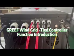 На сетевом контроллере с сертификацией MPPT 3kw 5kw 10kw CE video