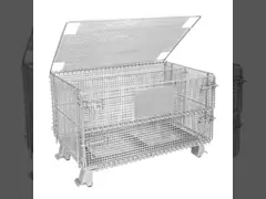 Свертывающийся складовый контейнер для промышленных цехов video