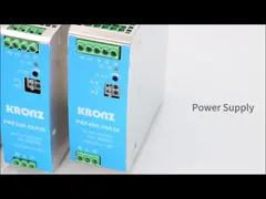 Промышленный Din Rail Metal Case Электроснабжение 240W Мощность DC OK 48V / 5A LED дисплей video