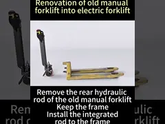 Мини-погрузчик для подъемников на поддоны Jack Crown 2 тонны ручной поддоны грузовик для подъемников на поддоны с весом 108 кг video