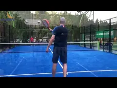 Permukaan Lapangan Tenis Padel Lempar Standar Untuk Pemain Profesional