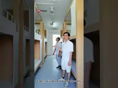 Modern Bunk Bed For Youth Hostel With Easy Assembly Guidelines