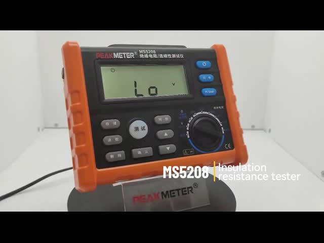 Earth Resistance Testers 2 Pole / 3 Pole 600V Earth Voltage Solar PV Testing Kit