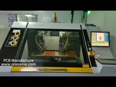 8 слоев BGA платы многослойная плата PCB Fr4 Fr5 субстрат Синяя сварная маска video