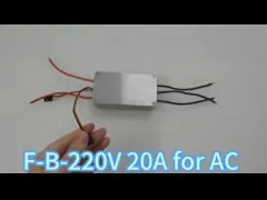Brushless ESC High Voltage 220V 20A ESC AC Motor Controller for Vehicles Remote Control Toys video