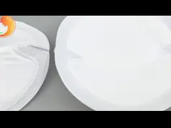 Round Feminie Disposable Breast Pads Baby Feeding Custom Thin Nursing Pads