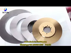 90*60*0.8Mm Round Slitter Blades Stainless Steel For Lithium Industry