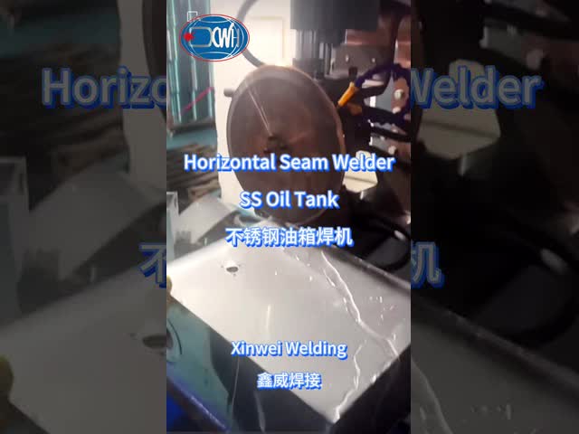 Горизонтальный сварщик шва сопротивления, сварщик шва 2500mm автоматический для трубки видео