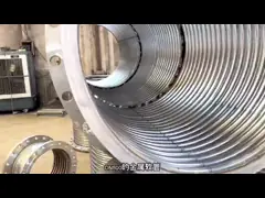 Газовая нержавеющая сталь Гибкий водопроводный шланг Ss 304 Ss Bellows Плетённый многослойный металлический расширение DN32-DN3000mm video