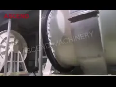 TCQ2100X2100 Clay Charcoal Ceramic Ball Grinding Mill Mining Equipment With 6 7 8 Cubic Meter Effective Volume