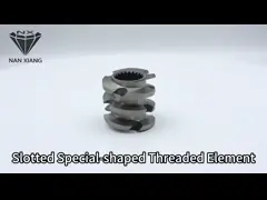 316L W6Mo5Cr4V2 SME винтовой элемент DINЧасти экструзионных машин для термообработки вакуумного отверждения video