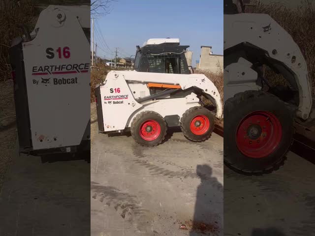 USA Used Bobcat Skid Steer Loader For Sale Second Hand S16 Jindongyu Machinery