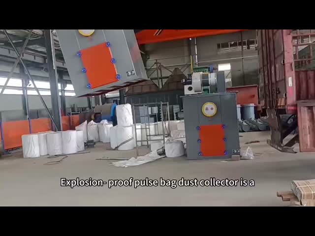 Explosion Proof Bag Type Dust Collector For Chemical Industry Industrial Welding Dust Collector