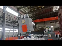 Pengumpul debu jenis kantong tahan ledakan untuk industri kimia Pengumpul debu industri pengelasan