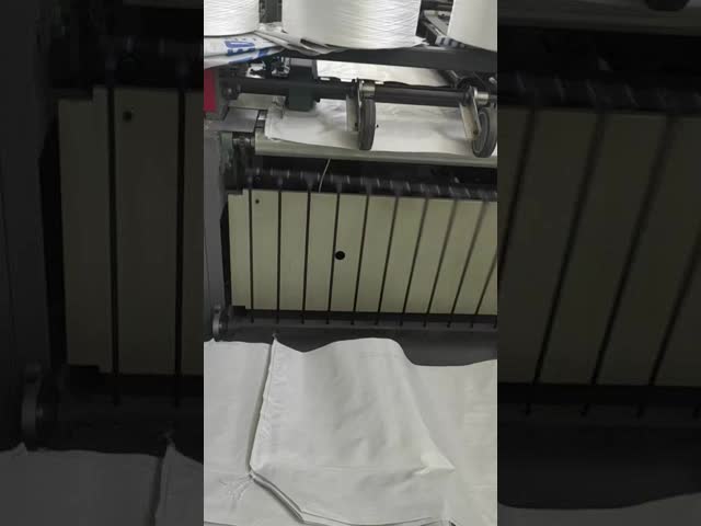 Automatic Plastic Woven Bags Hot And Cold Integrated Sewing Machine