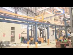 China Customized Sulfuric Acid Anodizing Production Line for Optimal Corrosion Resistance supplier