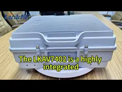 шифрование снабжения жилищем AES частной сети IP67 базовой станции 43dBm LTE на открытом воздухе video