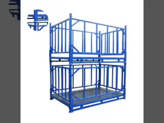 Холоднокатаная стальная складная стойка с складной стойкой Складируемые полки для стержней video