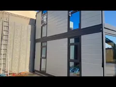 40ft Expandable Prefab Fold Out Container Homes Shelter Fast Assembly