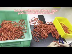 सिलिकॉन रिंग सील के लिए 100% पूर्ण निरीक्षण