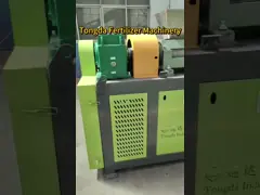 Сор кота бентонита делая машиной 1 гранулятор удобрения ролика двойника TPH video