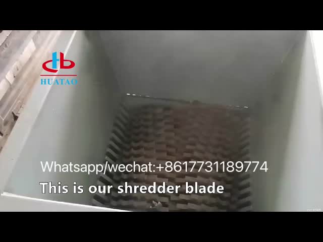 H13 Materiral High Quality Shredder Blades Used For Waste Management