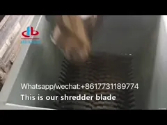 H13 Materiral High Quality Shredder Blades Used For Waste Management