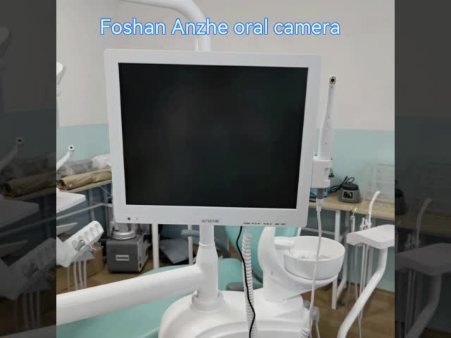 Wifi All In One câmera oral com alto-falante LCD Screen Dental Oral Camera Scanner