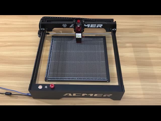 ACMER P1 10Wレーザー彫刻機 10000mm/min 高速デスクトップレーザー彫刻機 10W 20W