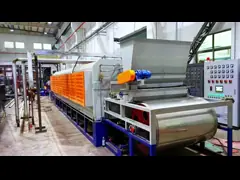 Экономия труда Стальной пояс Печь Прямая нагревка для обжига синих кирпичей / плиток video